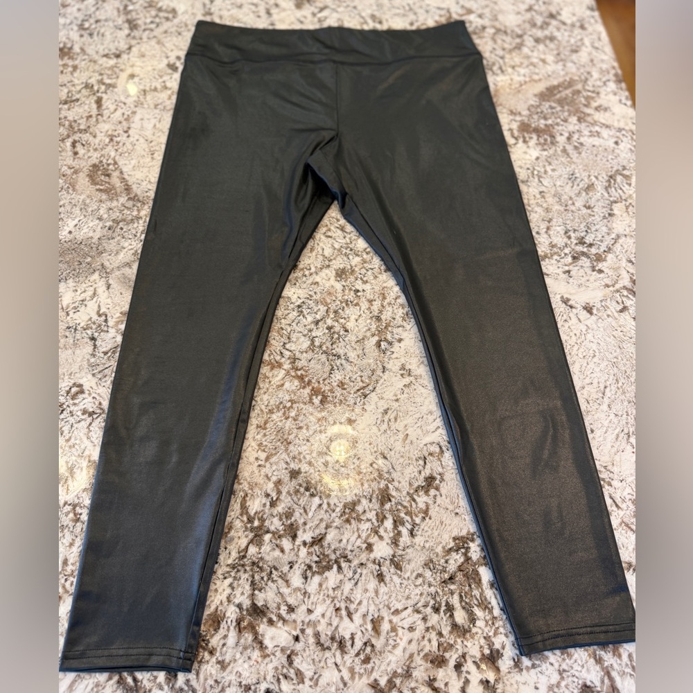 Wild Fable High Shine Black Leggings